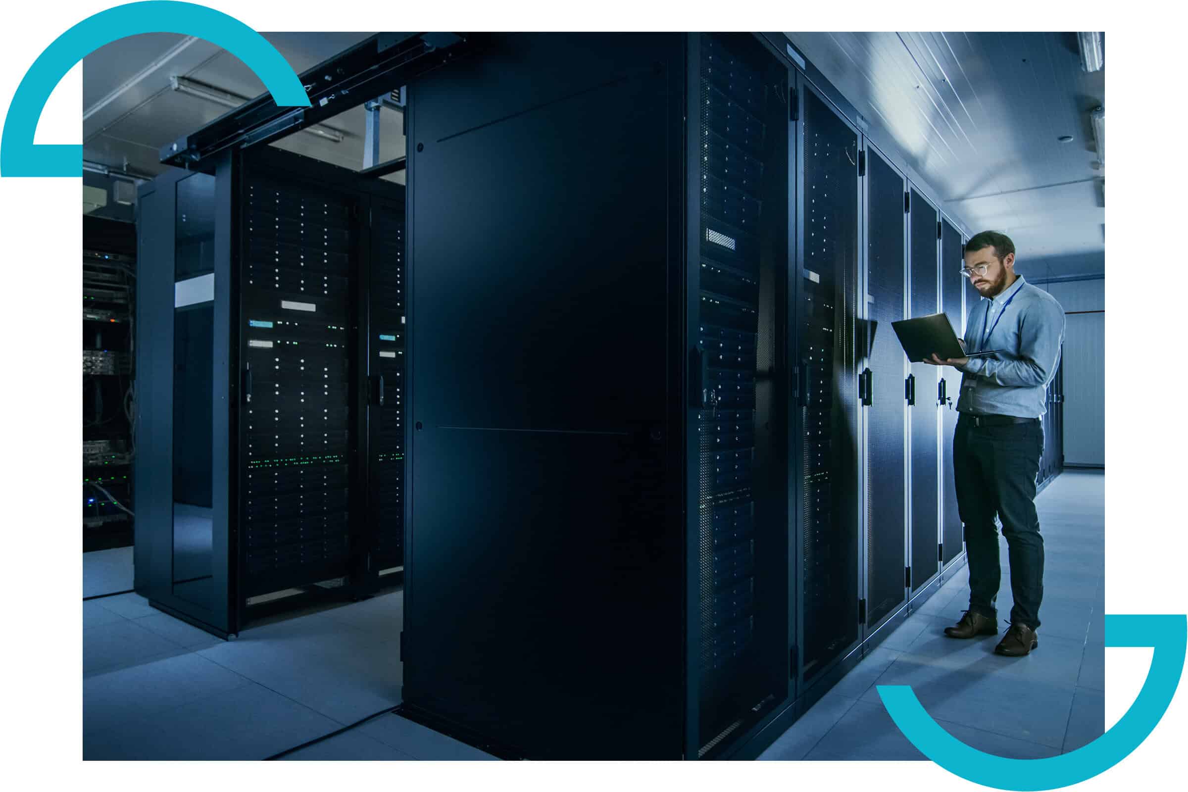 Secure website hosting servers in a modern data centre environment